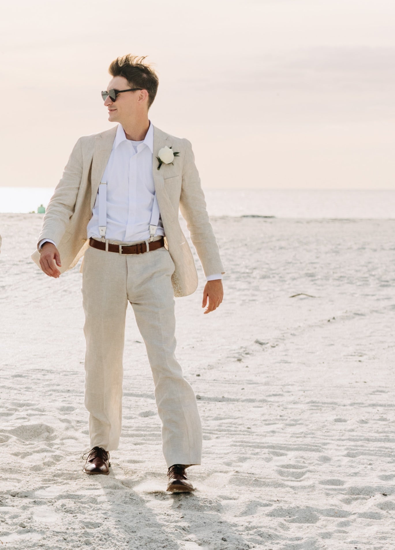 Beige Suit