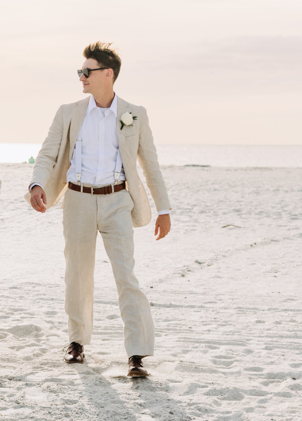 Beige Suit